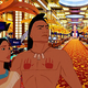 Illustration for article titled Disturbing illustrations show the real life ending of Disney characters